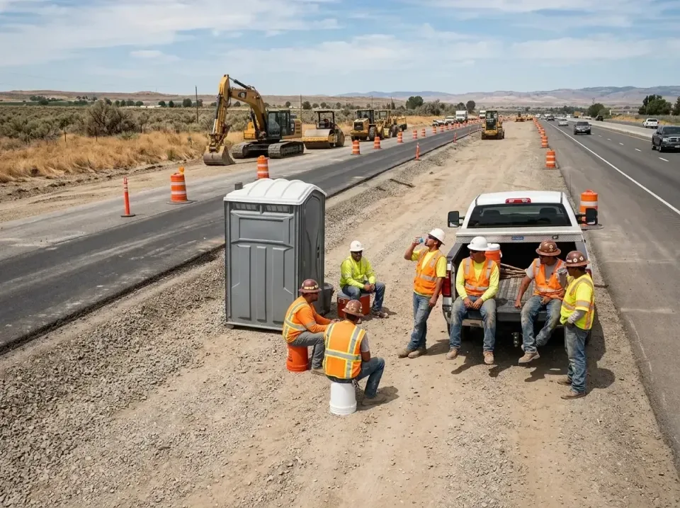 highway-road-construction-crew-007 — frequently asked questions, Porta Potty and Restroom Rentals in Beckley, WV